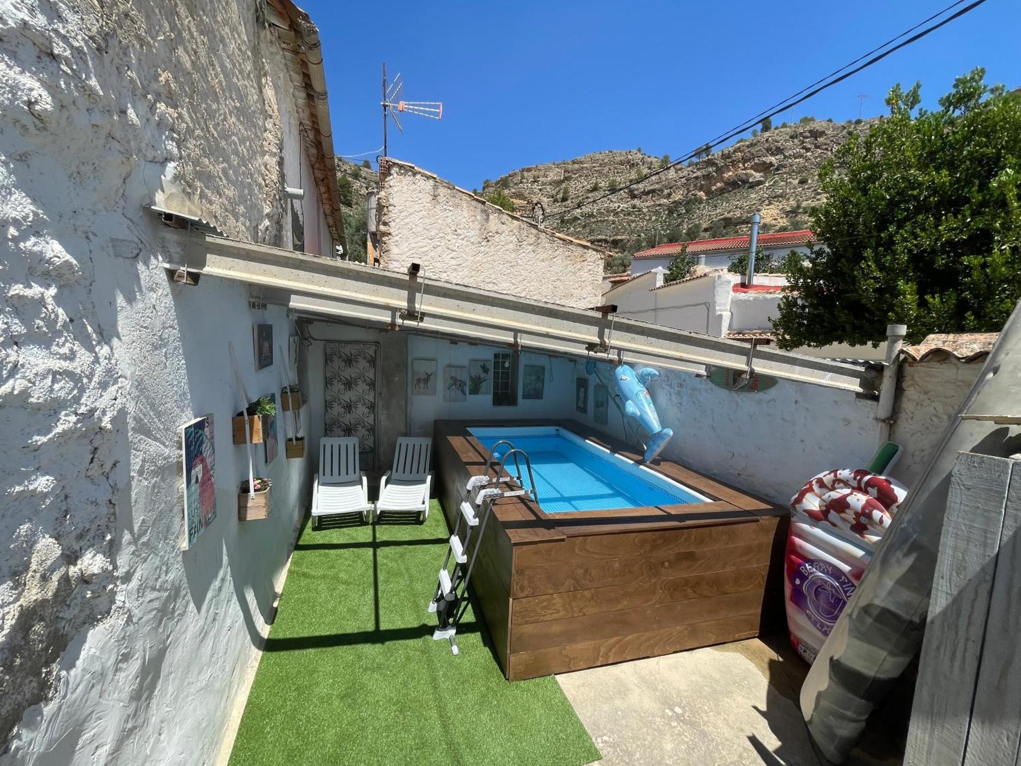 El Refugio De Chloe Villa Villar de Ves Exterior foto